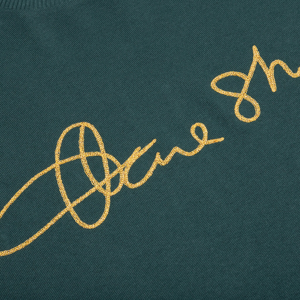 Cotton Logo T-Shirt - Deep Green