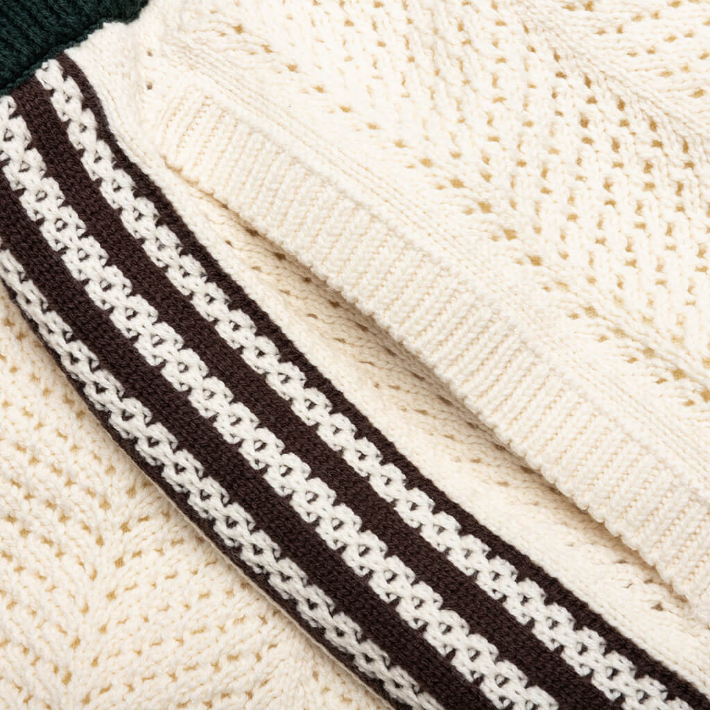 Adidas Originals x CLOT Knit Short by Edison Chen - Cream White
