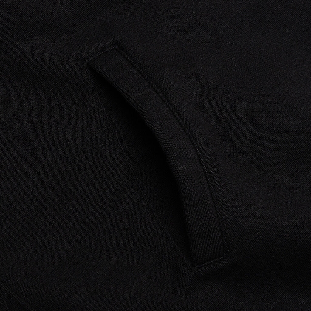 Fleece Workshop Hoodie - Black/Tofu