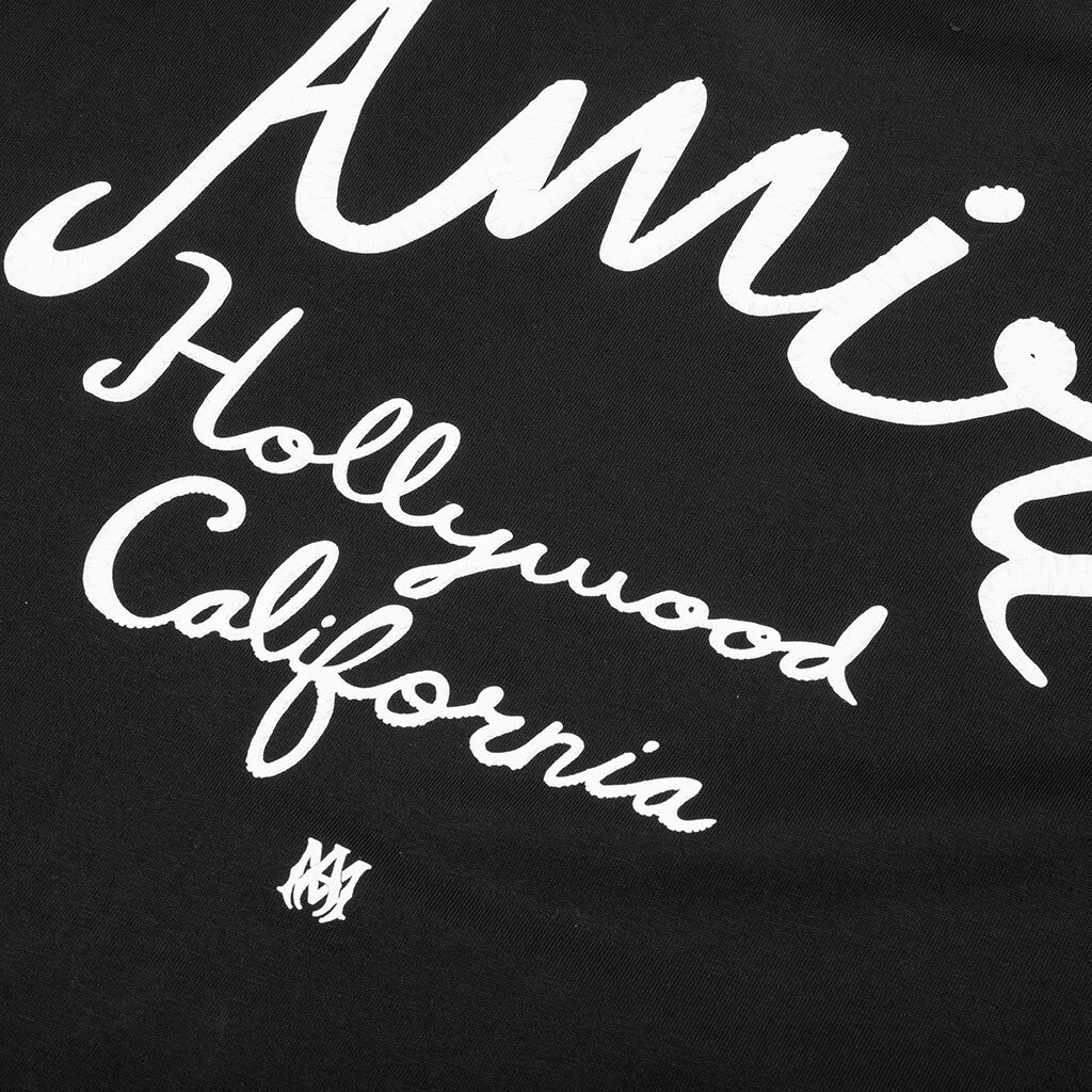 Amiri Hollywood Tee - Black