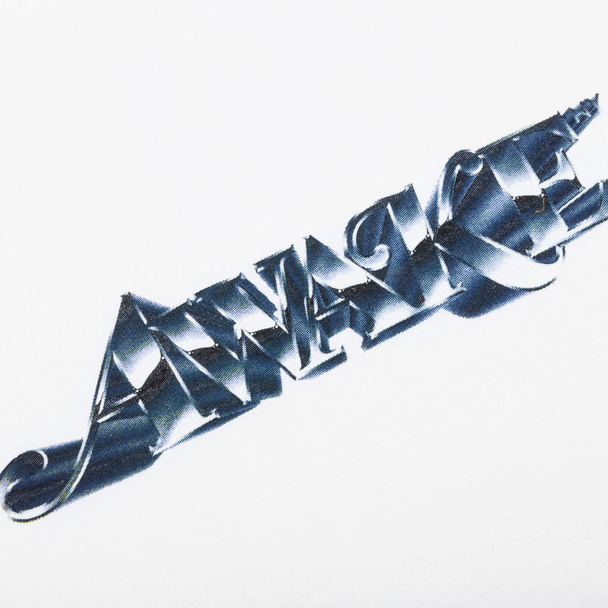 Awake Chrome Logo Tee - White