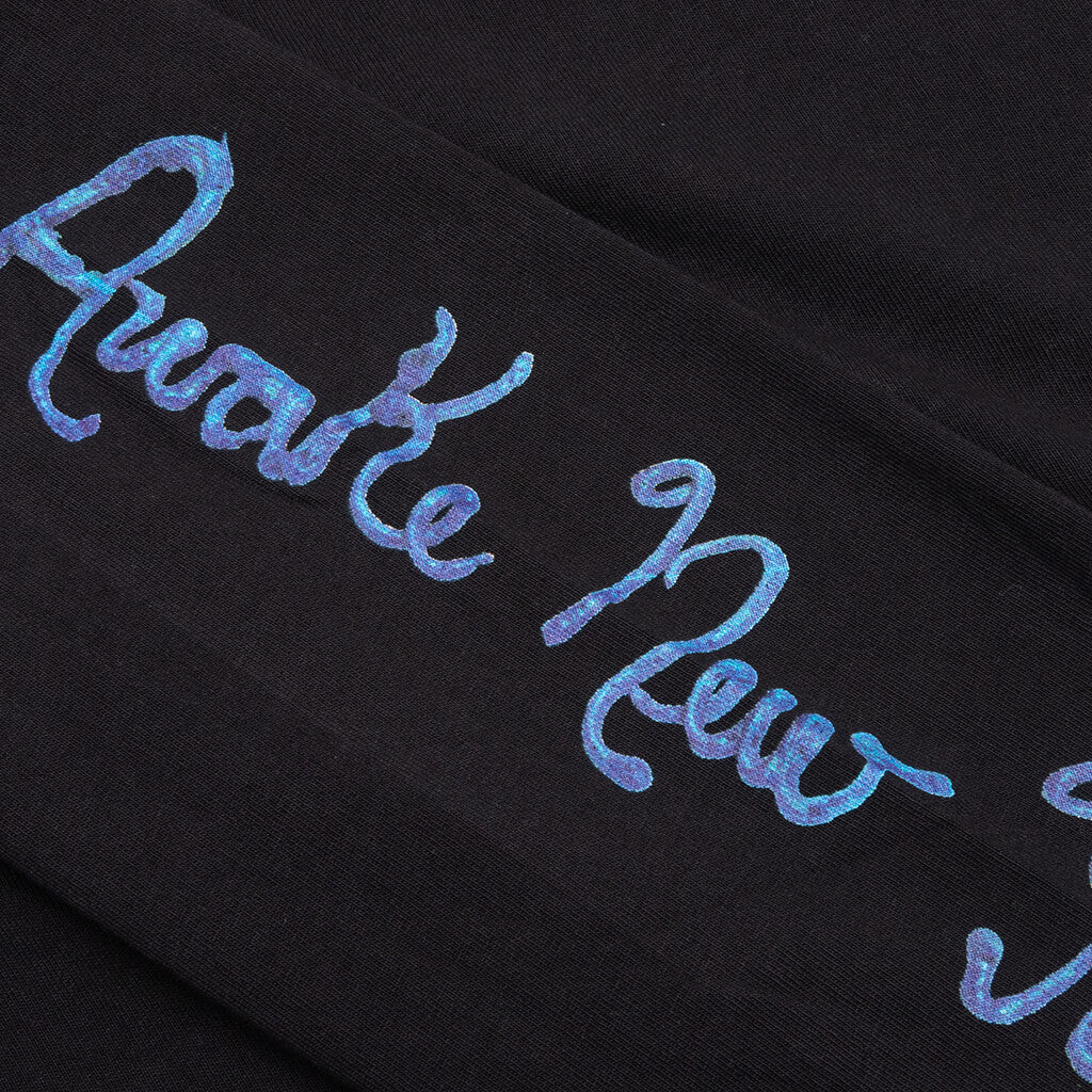Awake Pastel L/S Tee - Black