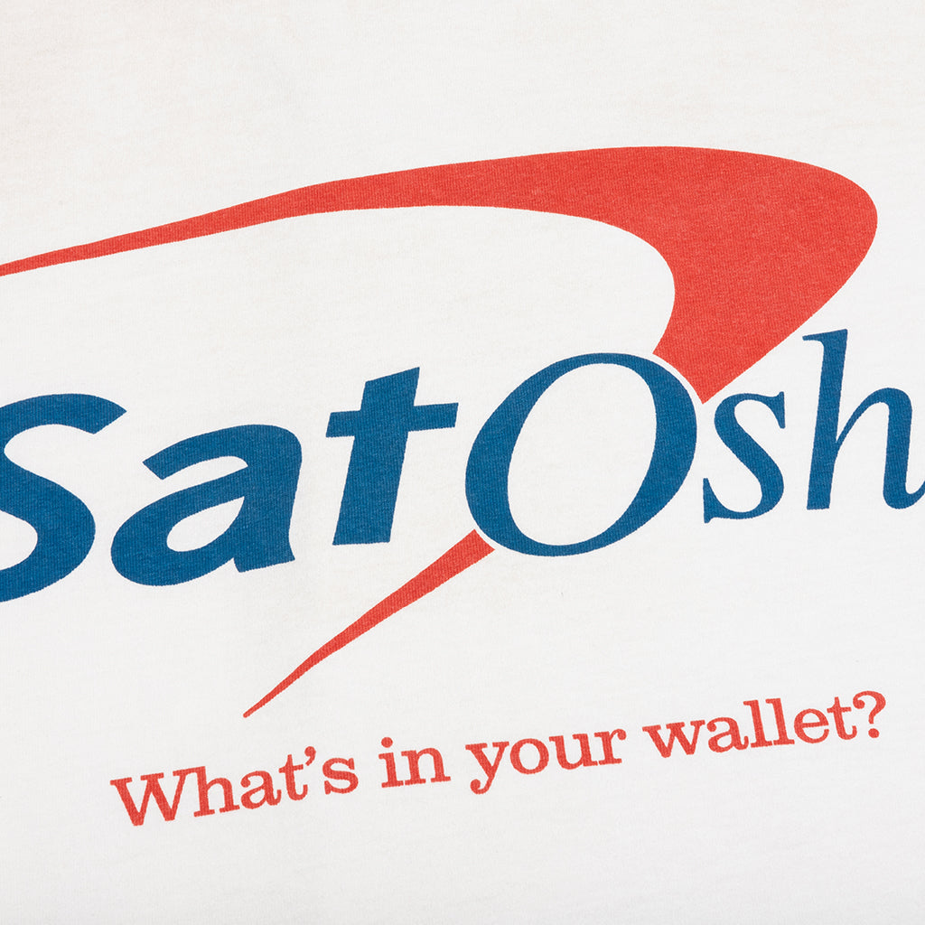 Bank of Satoshi Tee - White