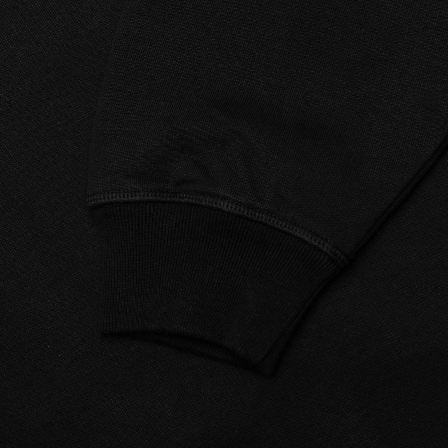 Blob Logo Crew Neck Sweatshirt - Washed Black