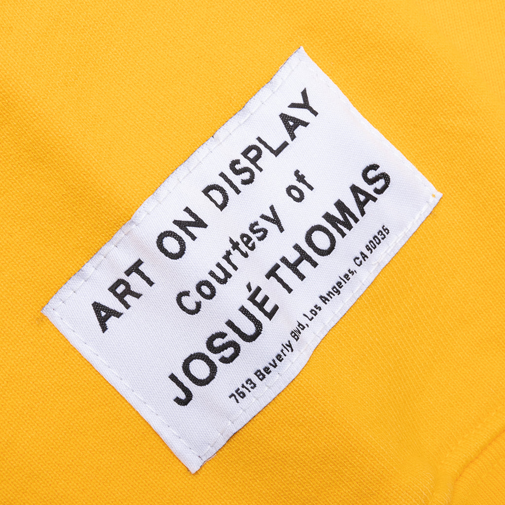 Boxing Merch Hoodie - Gold Yellow
