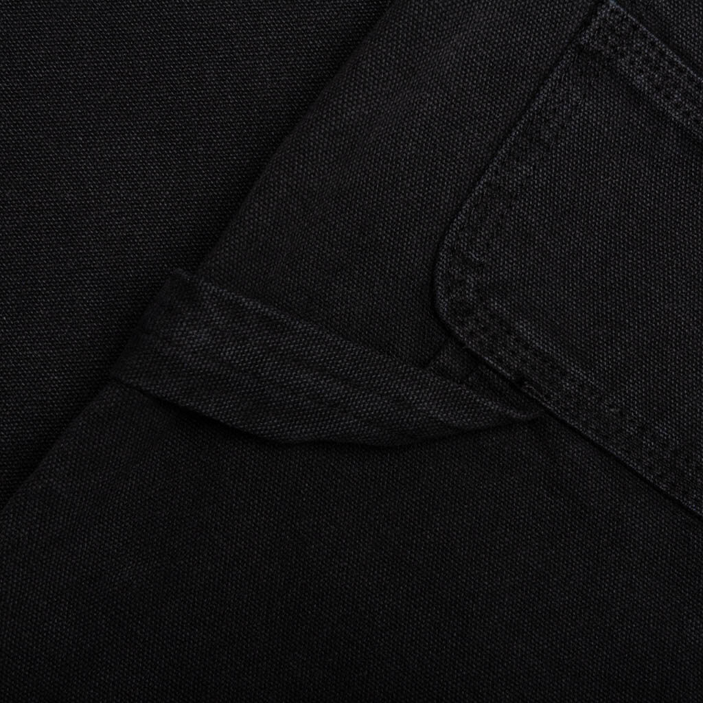 Double Knee Utility Pant - Washed Black