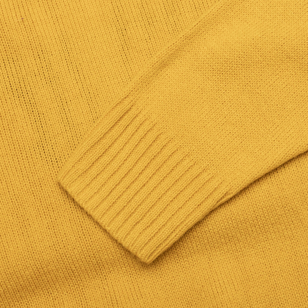 Slingshot Knit Sweater - Mustard
