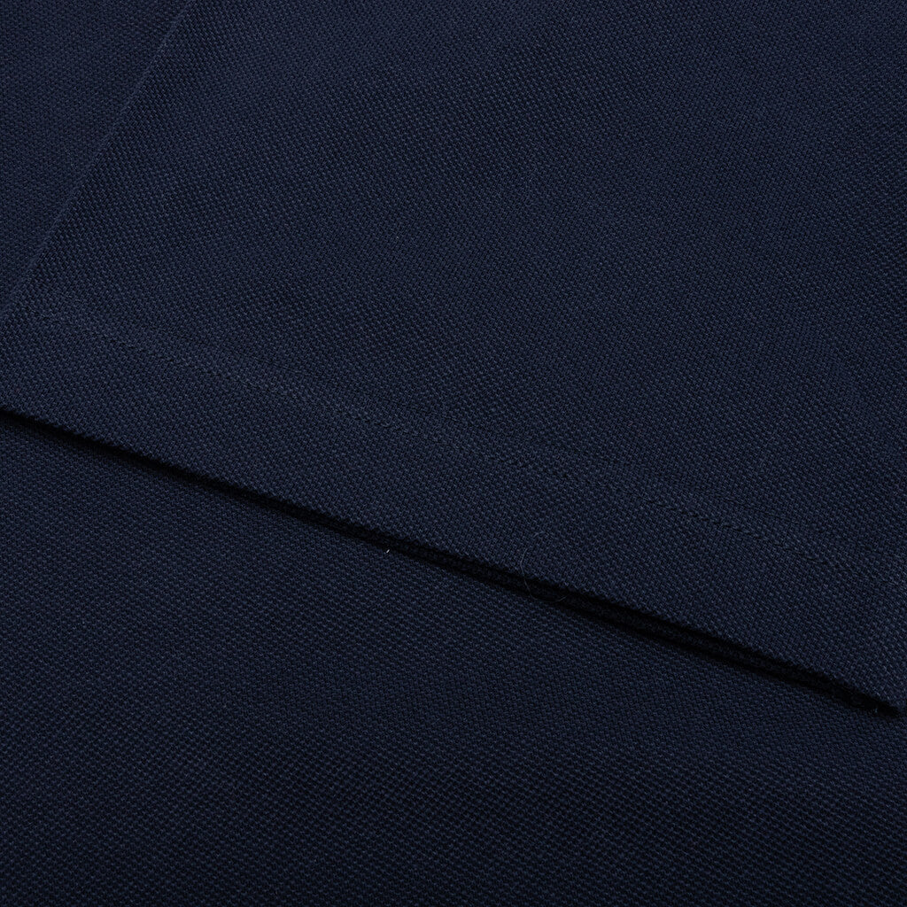 Bunny Embroidery Polo Shirt - Navy