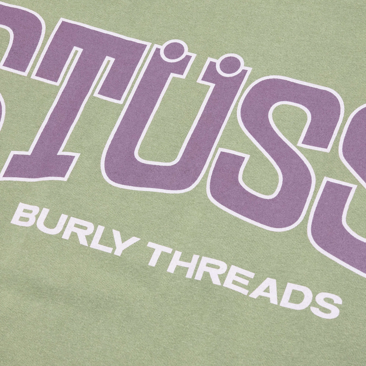 Burly Threads Pig. Dyed Tee - Olive
