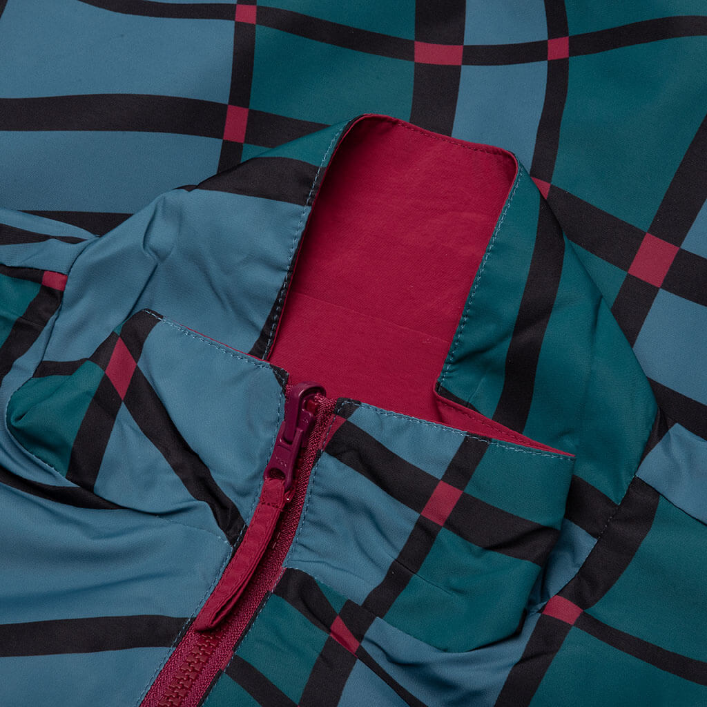 Squared Waves Pattern Track Top - Multi Check