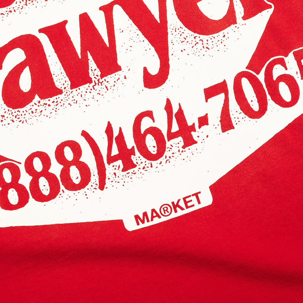 Call My Lawyer 3D T-Shirt - Candy Red