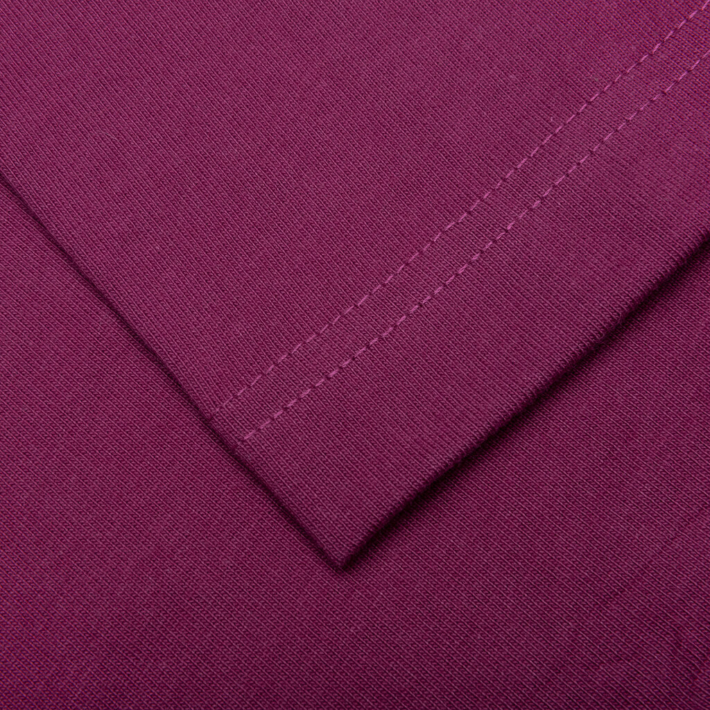 Scribble Logo Tee - Raspberry