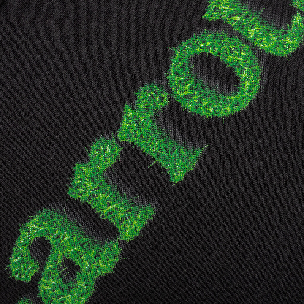 Grass Wordmark Tee - Black