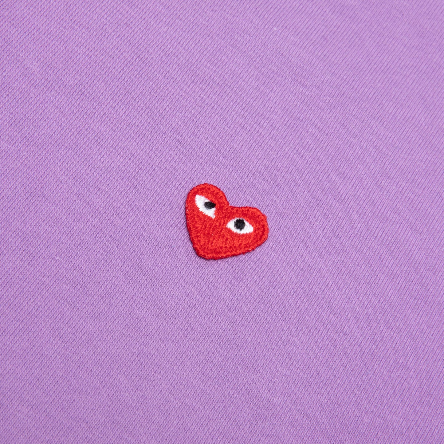 Small Red Heart T-Shirt - Purple