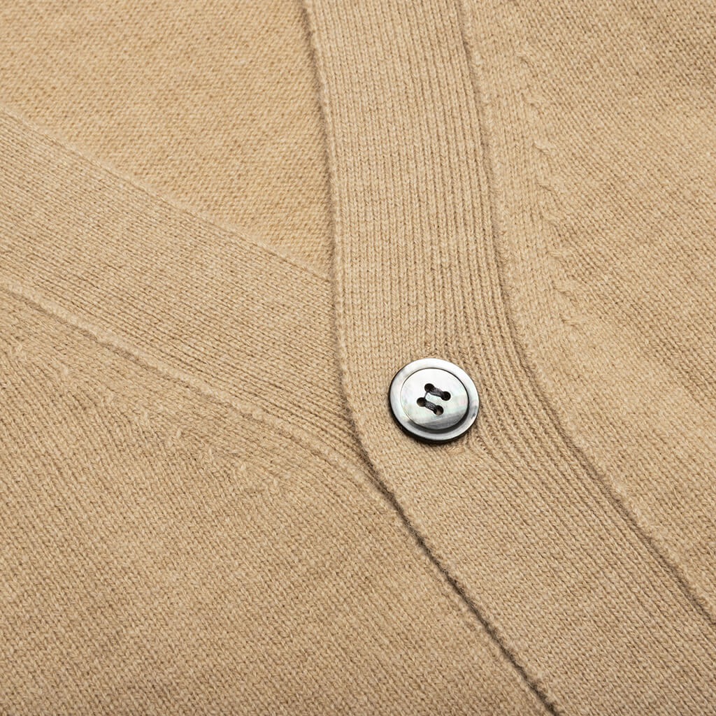 Comme des Garcons PLAY x the Artist Invader Cardigan - Camel