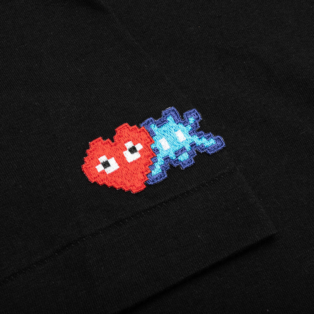 Comme des Garcons PLAY x the Artist Invader S/S Tee - Black