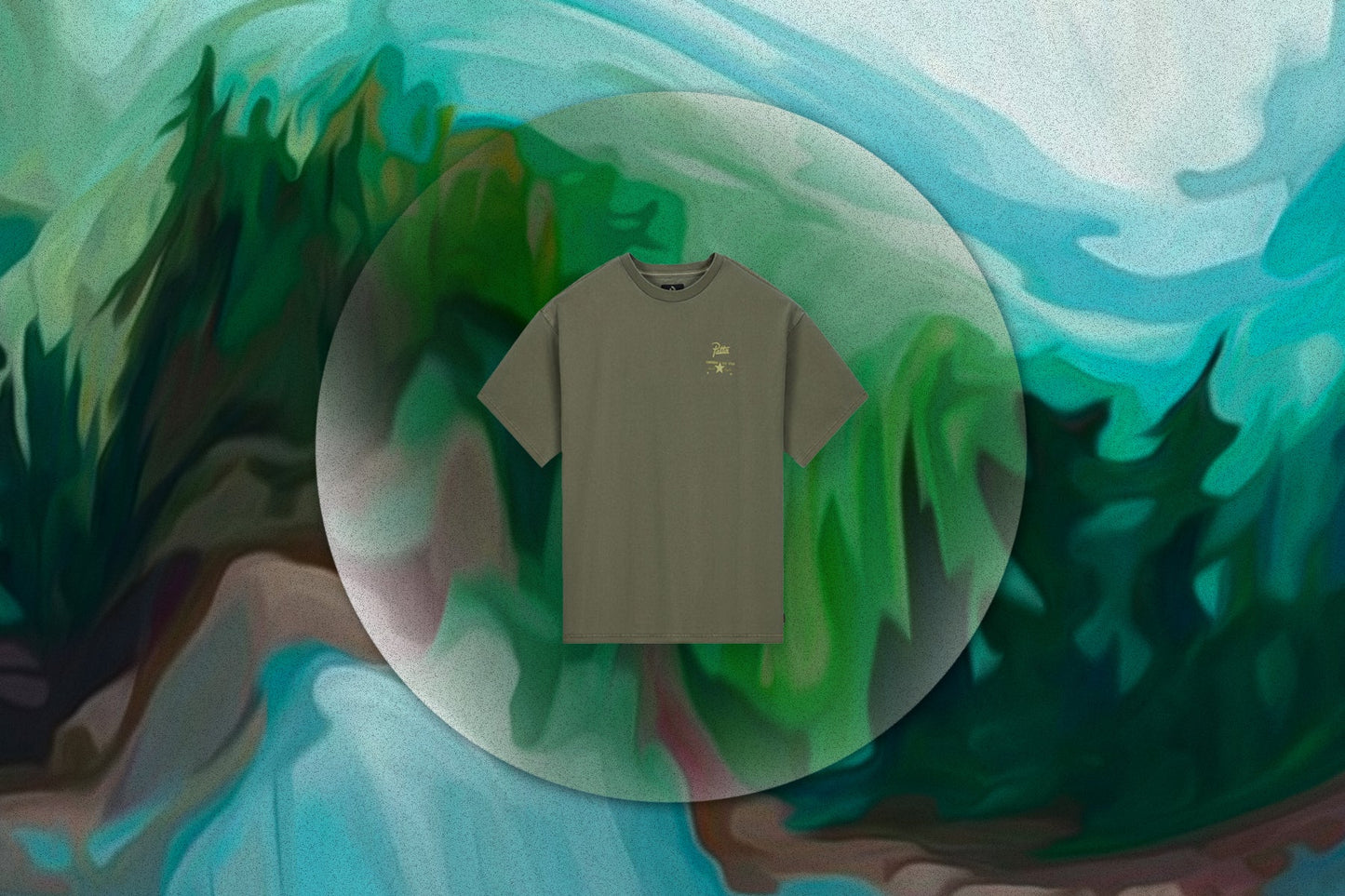 Converse x Patta Four-Leaf Clover Short Sleeve T-Shirt - Burnt Olive