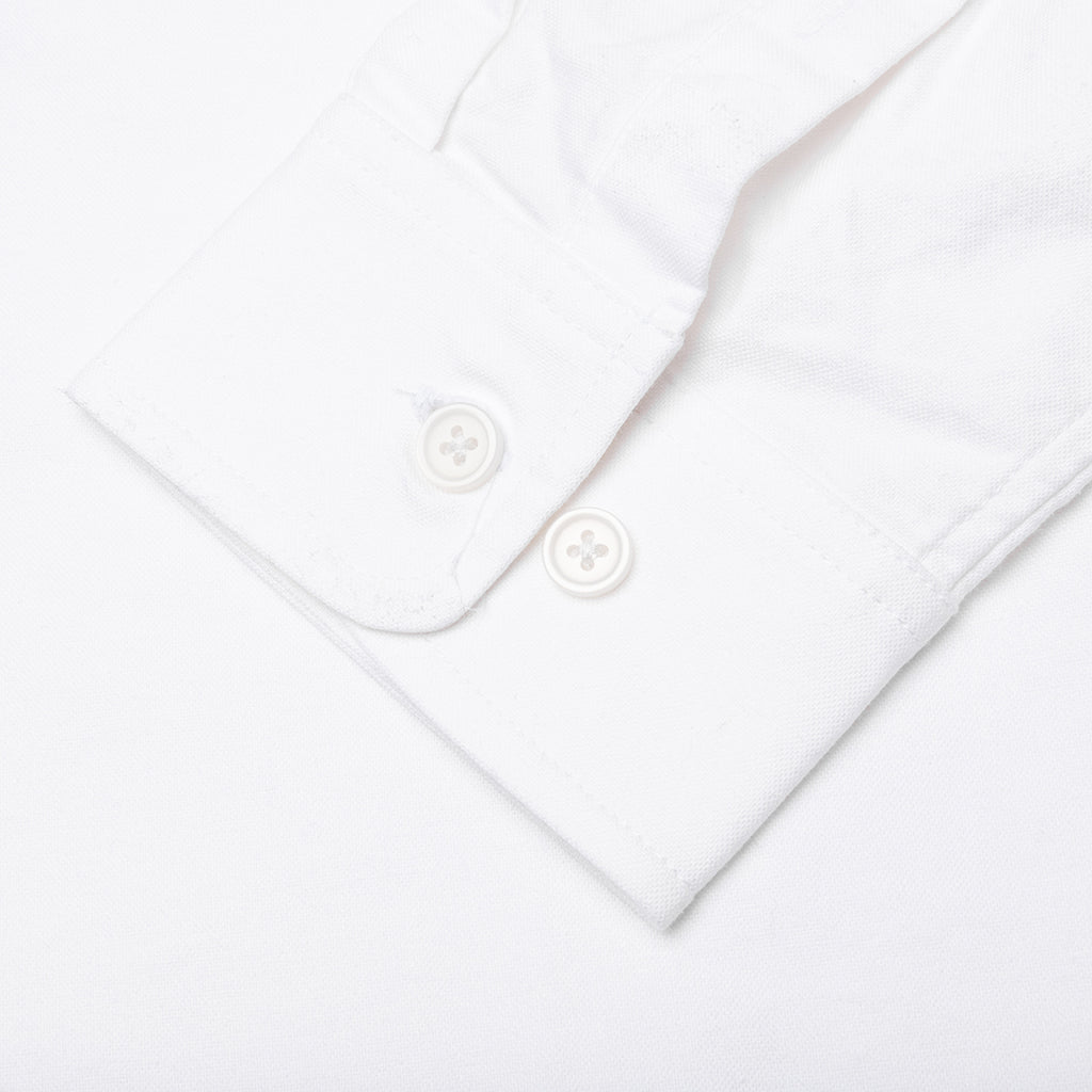 Embroidered Oxford Shirt - White