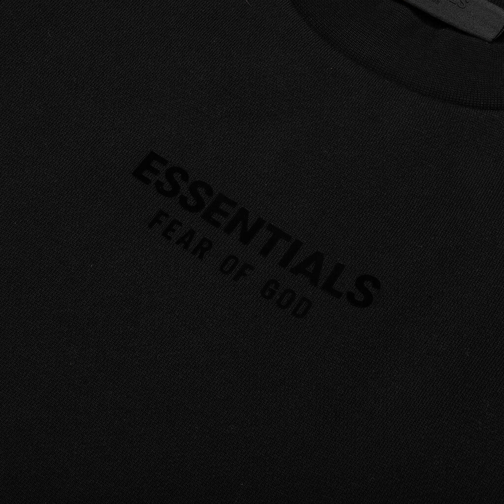 Kids Crewneck - Jet Black