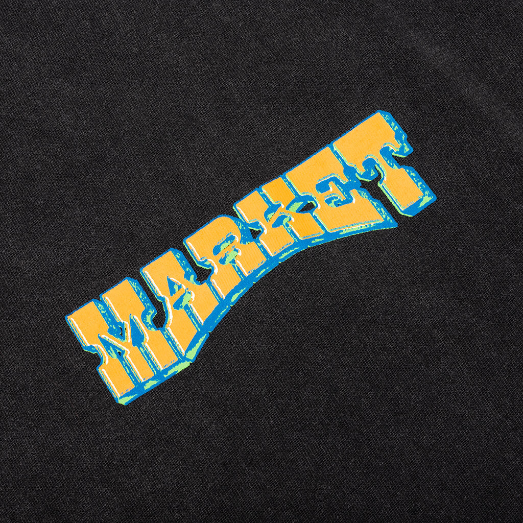 Farmers Market T-Shirt - Washed Black