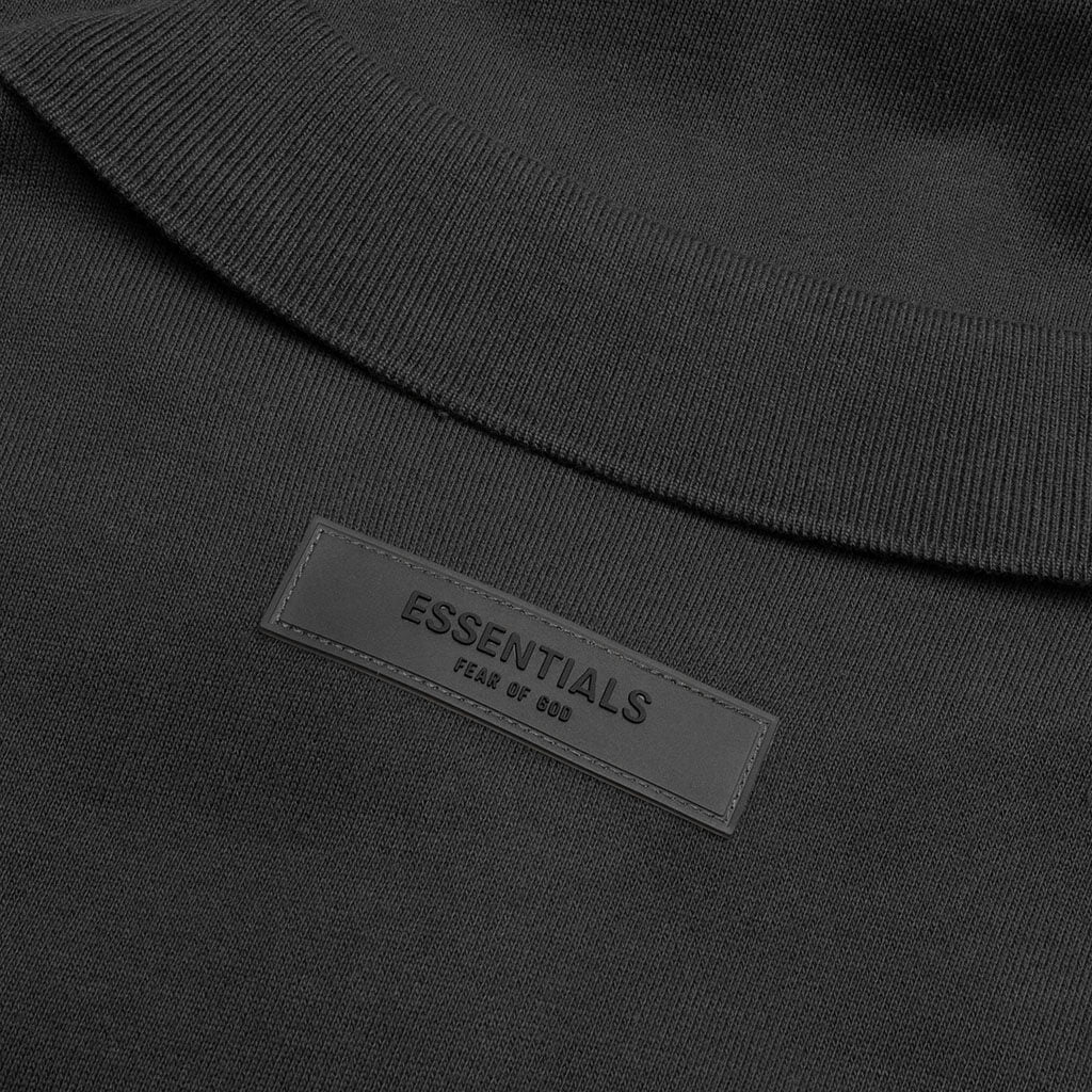 Essentials Kid's L/S Polo - Iron