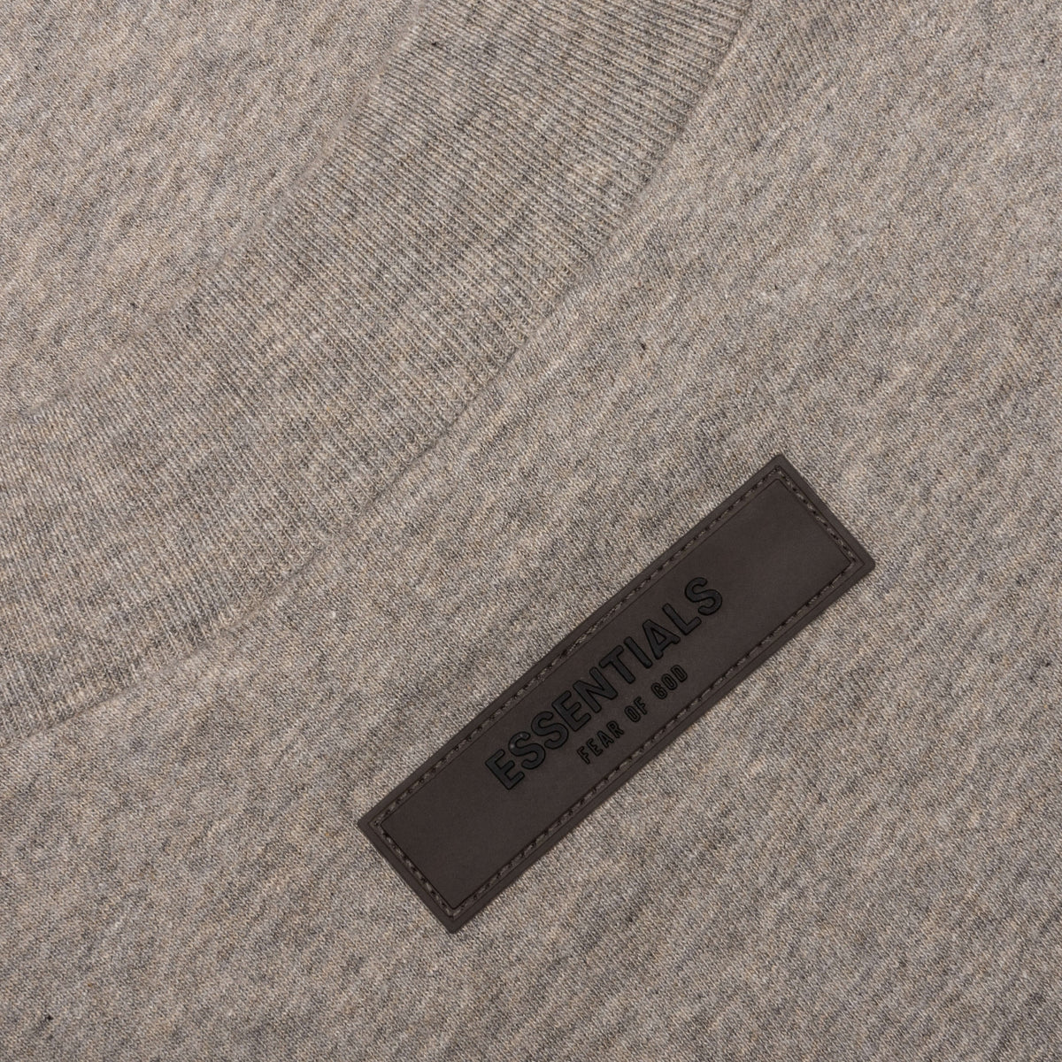 Essentials Kid's L/S Tee - Dark Oatmeal