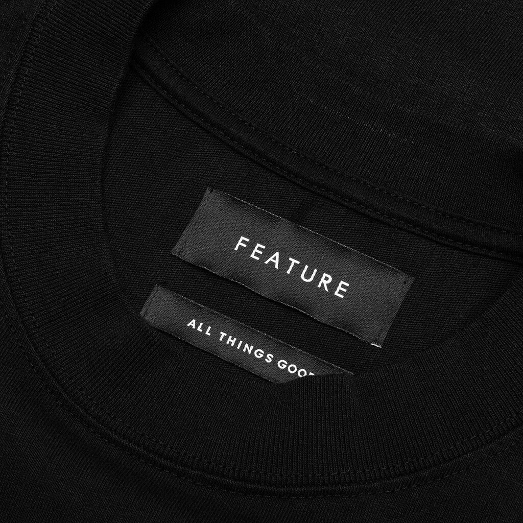 Brushed L/S Tee - Black