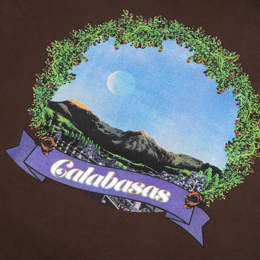 Ornate Hoodie - Bitter Chocolate