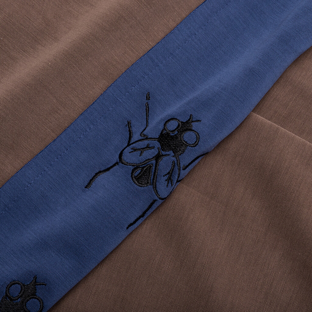 Flies Scuba Track Pant - Brown/Blue