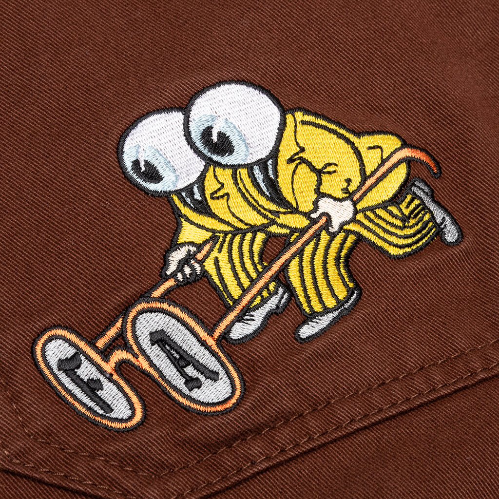 Contacts Baggy Cargo Pant - Dark Brown