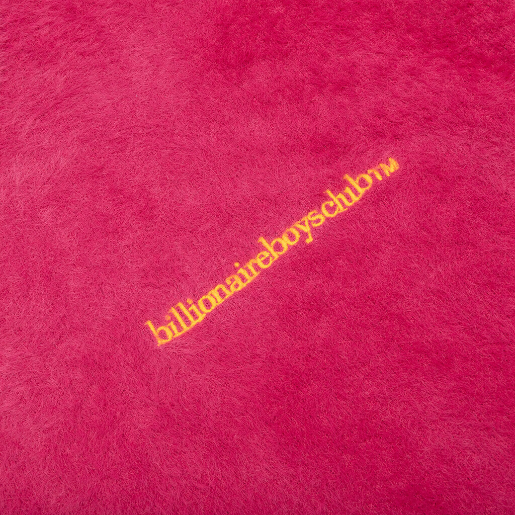 Fuzz L/S Knit - Carmine