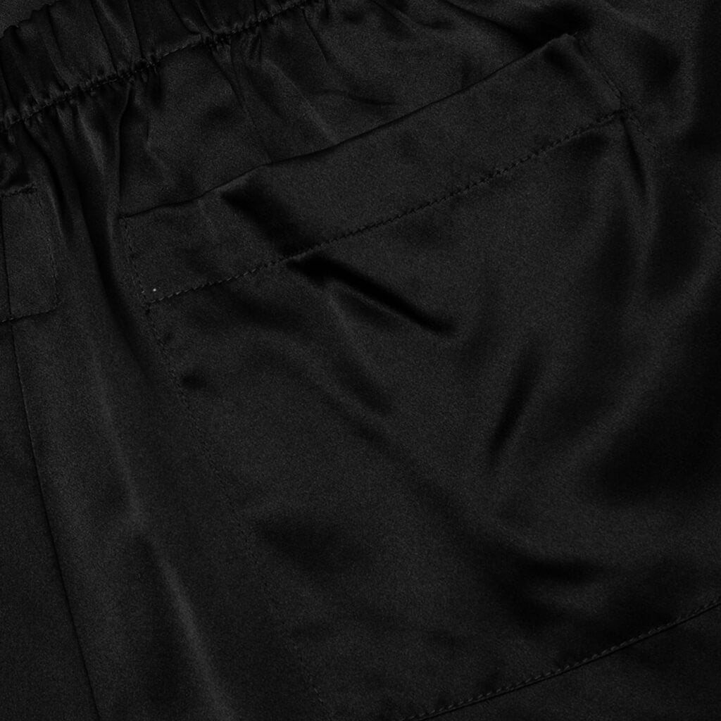 Chateau Josué Presidential Suite Silk Pajama Pant - Black