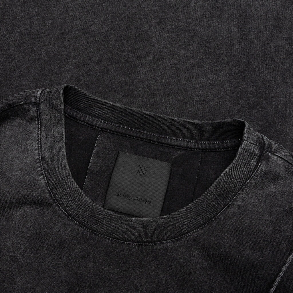 Oversized Fit T-Shirt W/ Harness - Grey