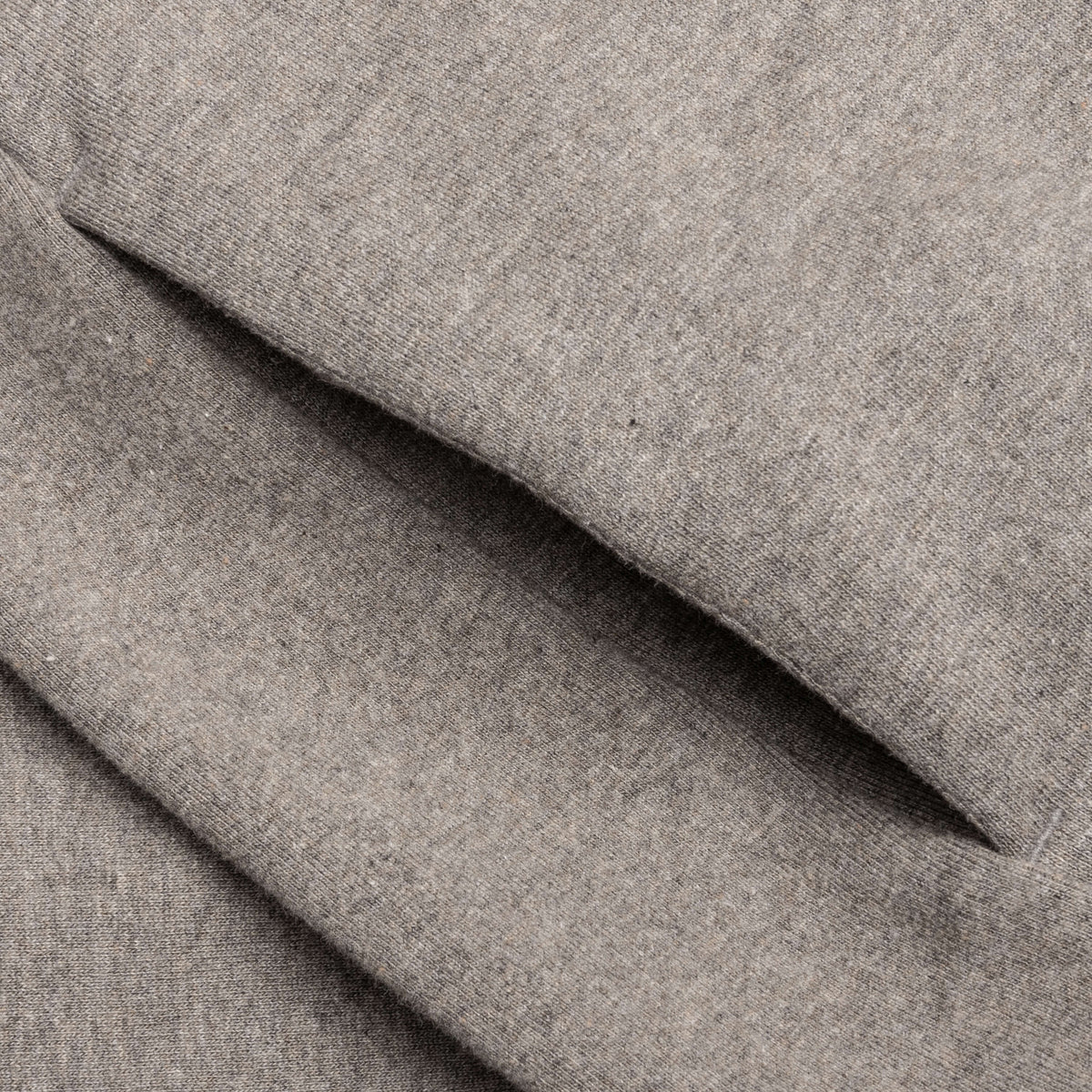 Heavy Fleece Vintage Shrunken Hoodie - Heather Gray