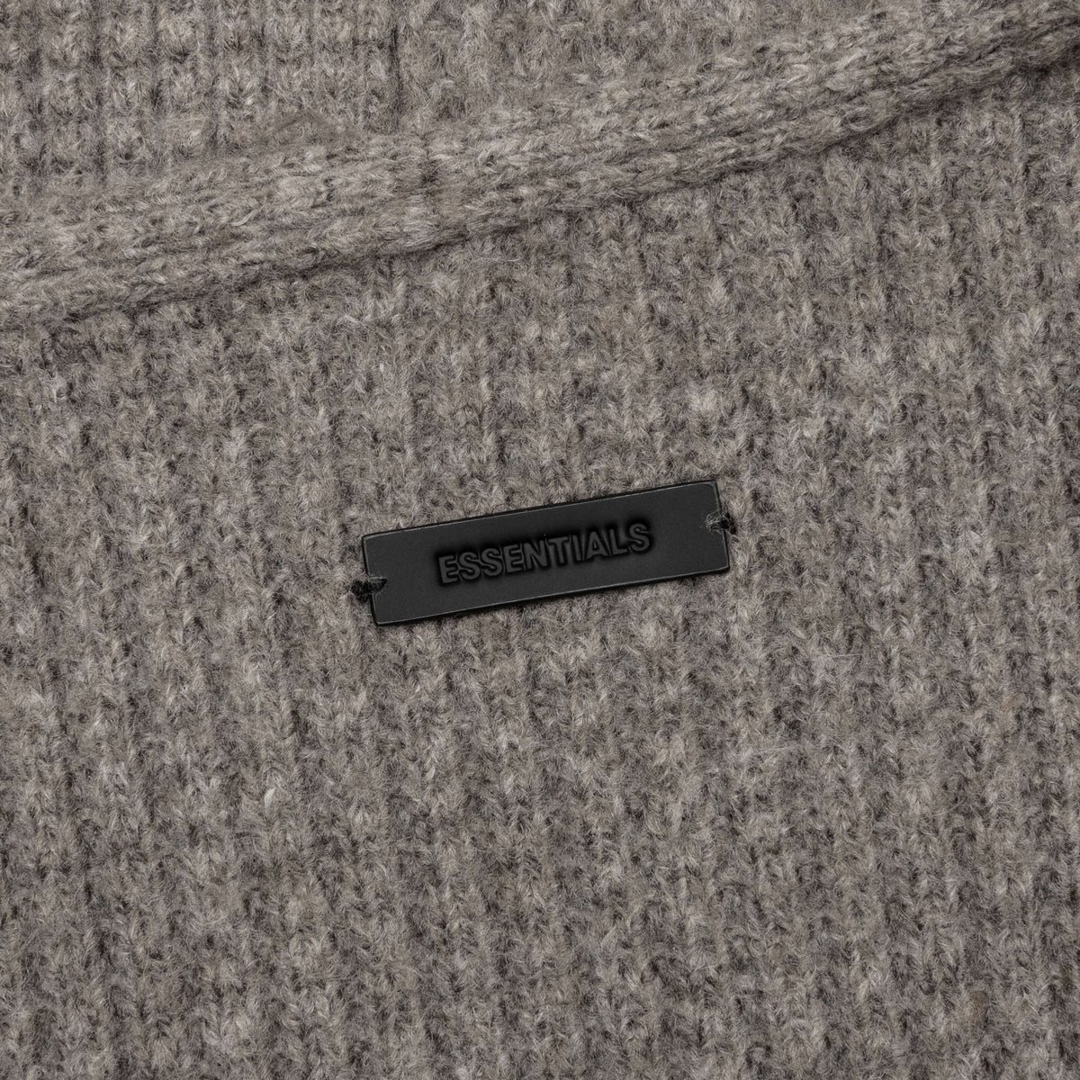 Heavy Waffle Cardigan - Heather Gray