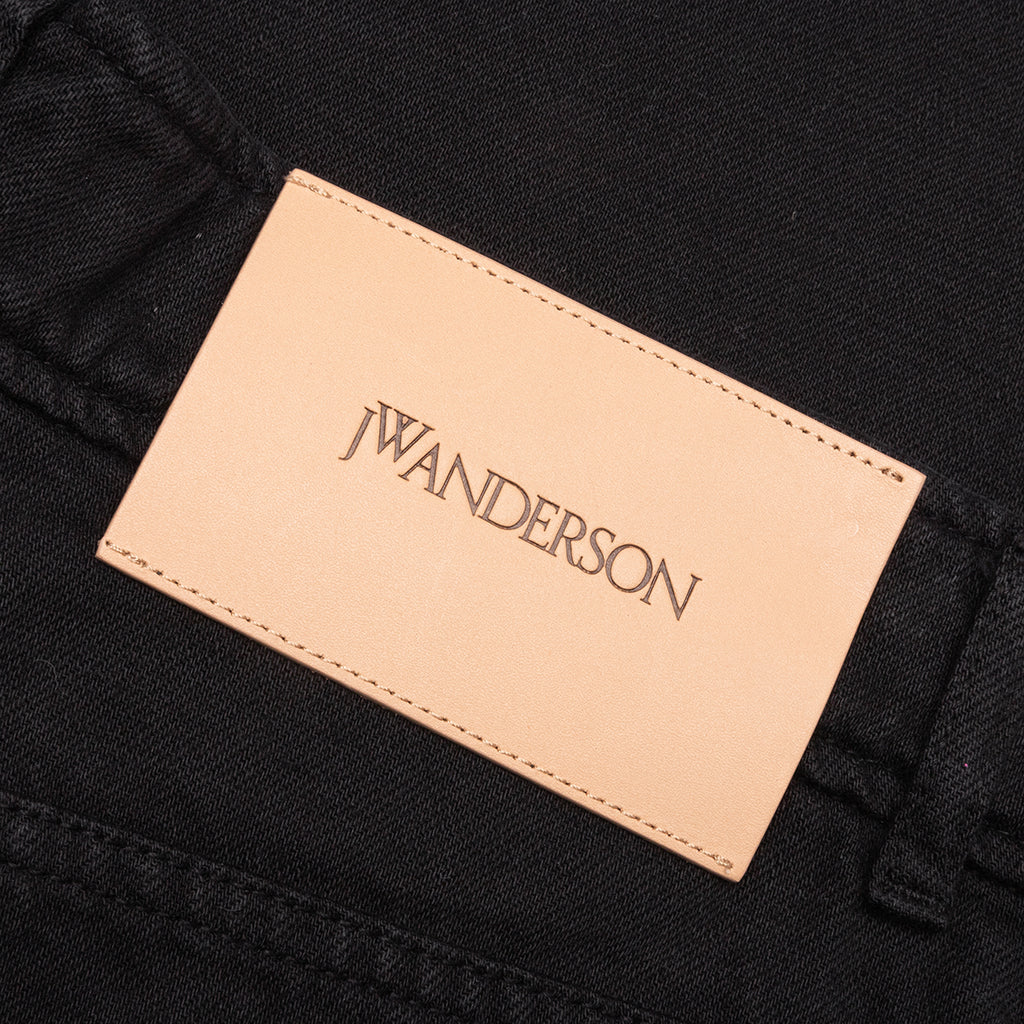 High Waist Wide Leg Trousers - Black