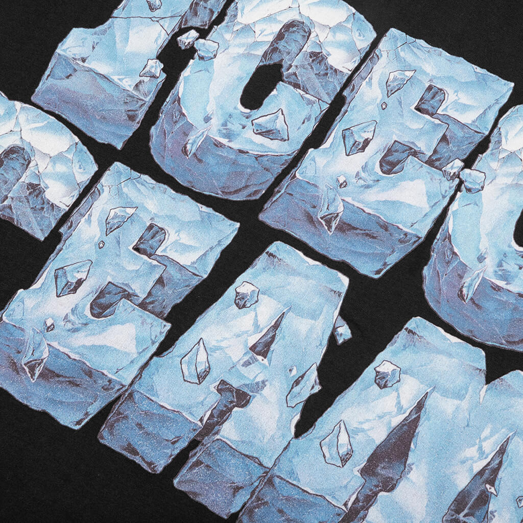 Over Size Fit Ice Block S/S Knit - Stretch Limo