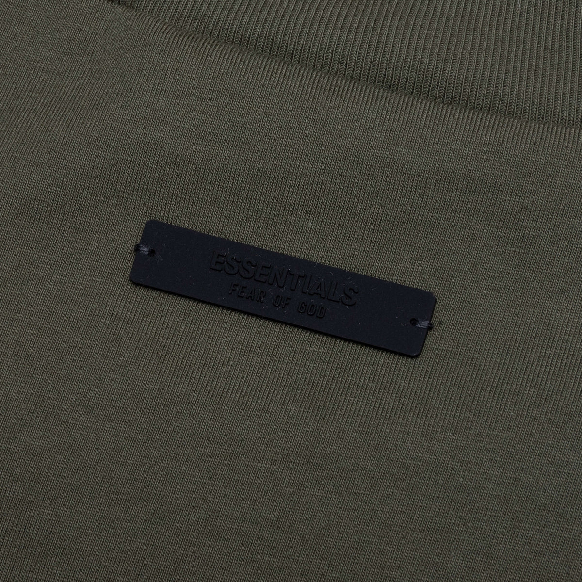 Jersey Crewneck Tee - Military