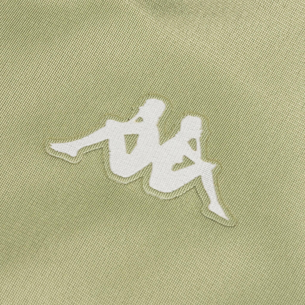 Kid's 222 Banda Dullo Track Jacket - Green Salvia/Black Smoke/Red Orangeade