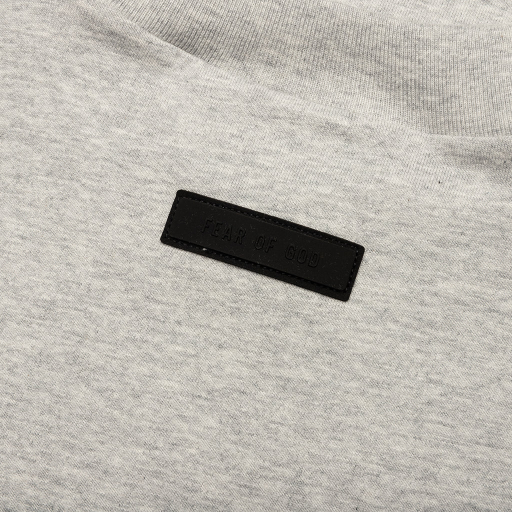 Kid's Crewneck T-Shirt - Light Heather Grey