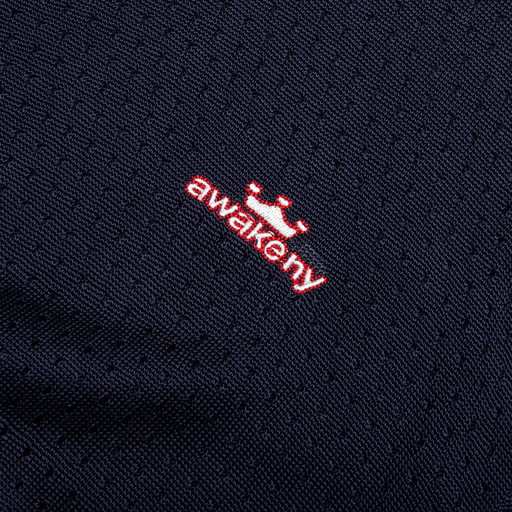Mesh Polo - Navy