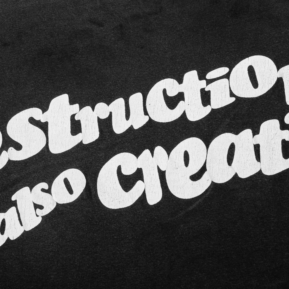 L/S T-Shirt Destruction - Black