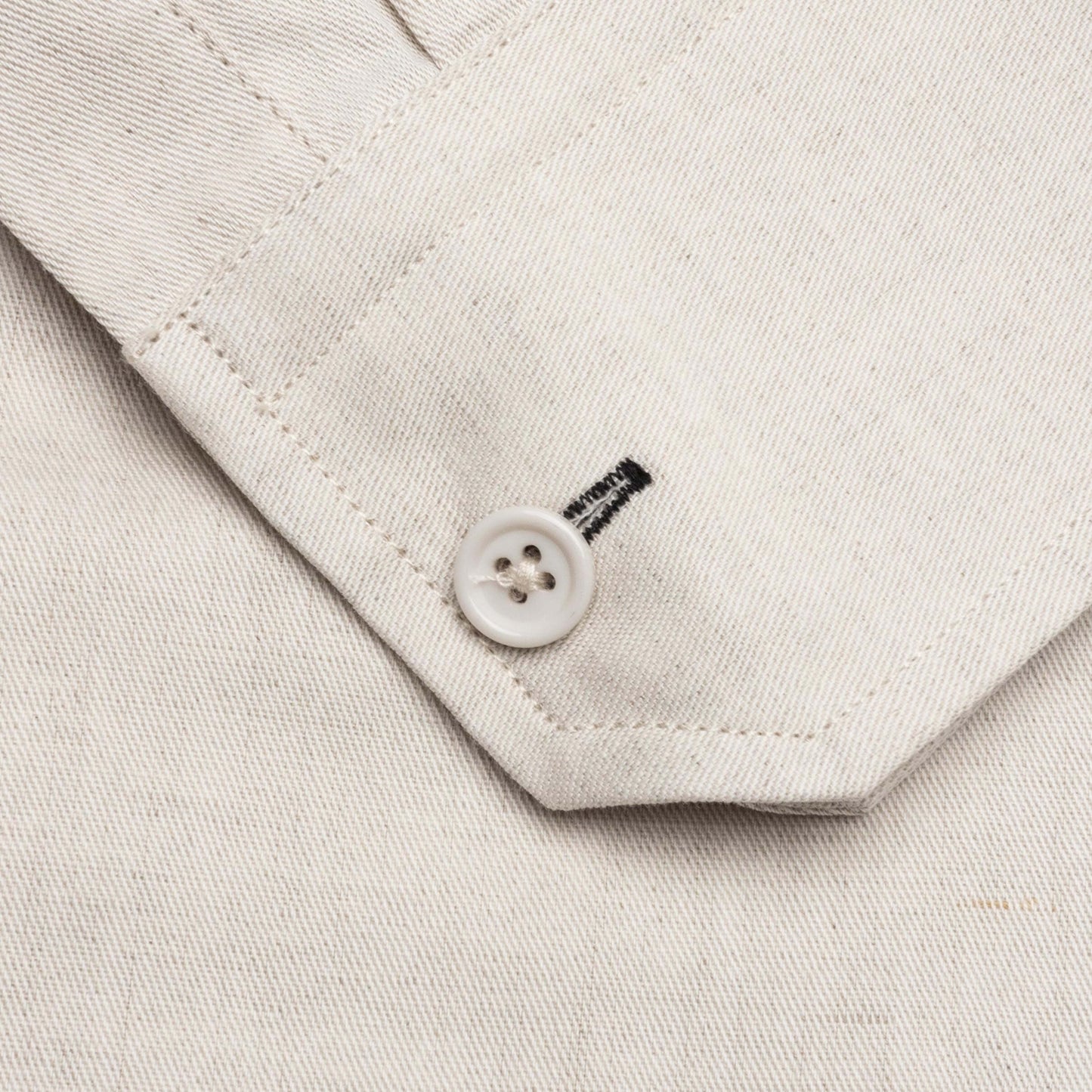 Cotton-Linen Cargo Shirt - Twill/Natural