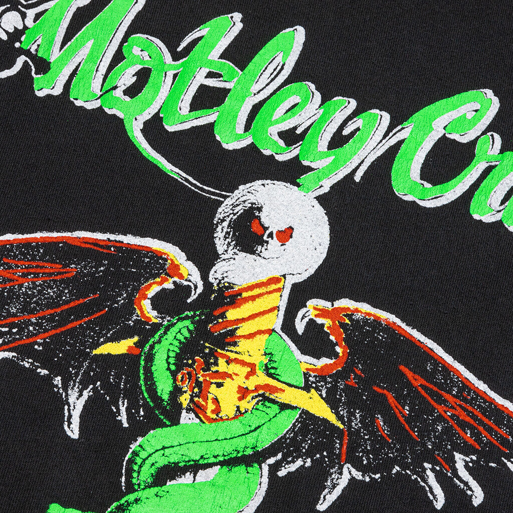 Motley Crue Dr. Feelgood Tee - Coal Pigment