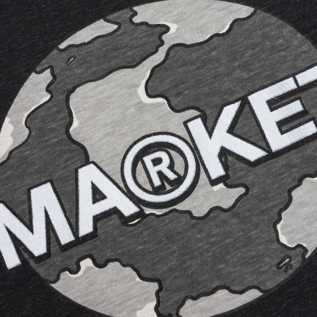 Monogram AOP Grayscale Tee - Black