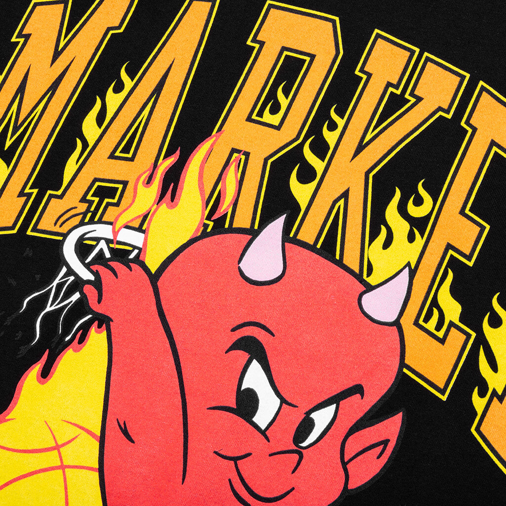 Market x Hot Stuff Dunk S/S Tee - Black