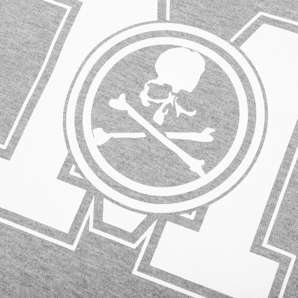 College Logo T-Shirt - Top Grey