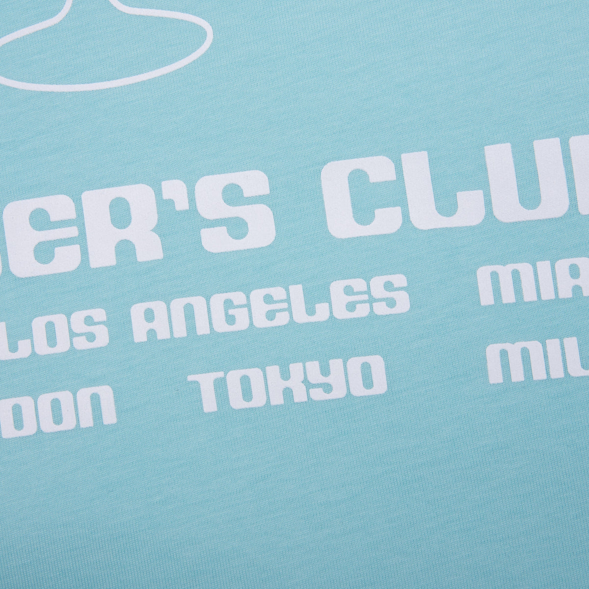Members Club Tour Tee - Light Blue