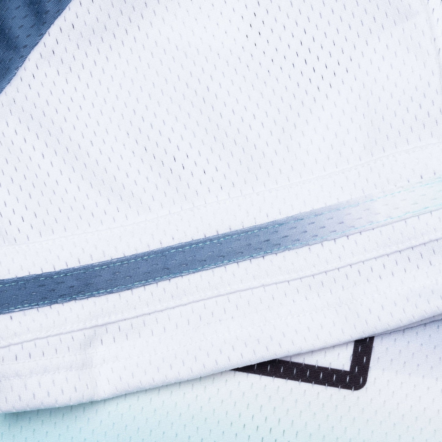Mesh Football Jersey - White Multi