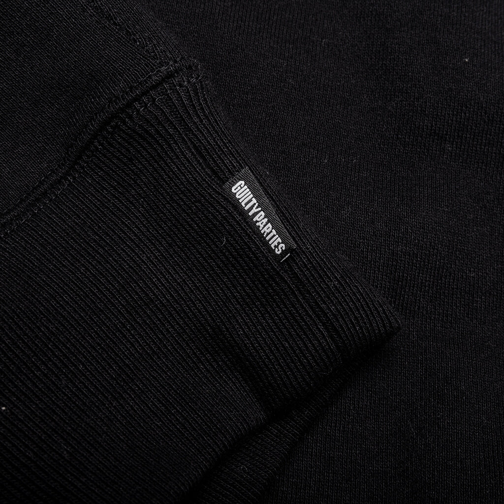 Middle Weight Crewneck Sweatshirt Type 2 - Black